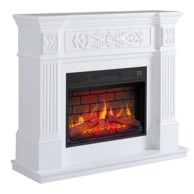 ARFLAME TOSCANA AFS23BS WHITE pastatomas elektrinis židinys su apdaila