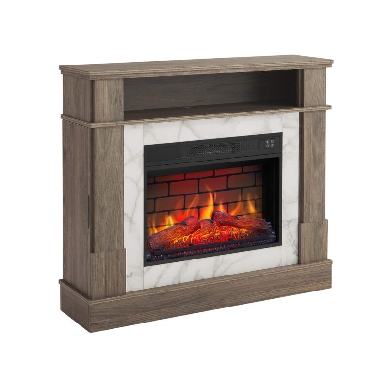 ARFLAME FOR LIVING GREY OAK pastatomas elektrinis židinys su apdaila