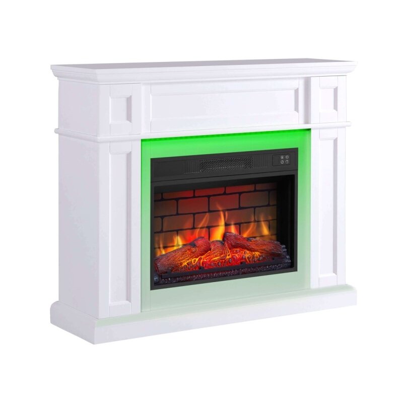 ARFLAME LINZ AFS23BS WHITE pastatomas elektrinis židinys su apdaila