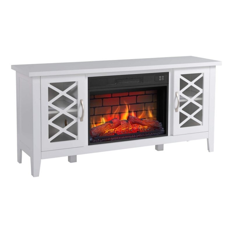 ARFLAME ODESSA AFS23BS WHITE BIANCO pastatomas elektrinis židinys su apdaila