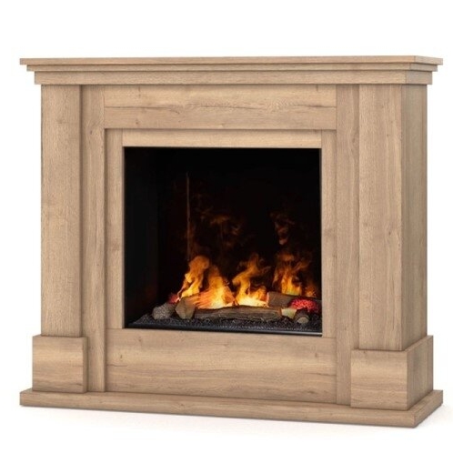 DIMPLEX LUENA LIGHT OAK cassette 600 pastatomas vandens garų elektrinis židinys