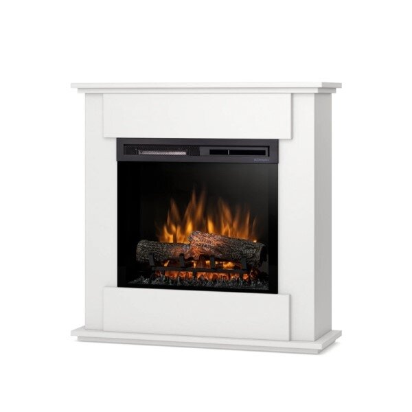 DIMPLEX FONTE WHITE 23 XHD pastatomas elektrinis židinys su apdaila