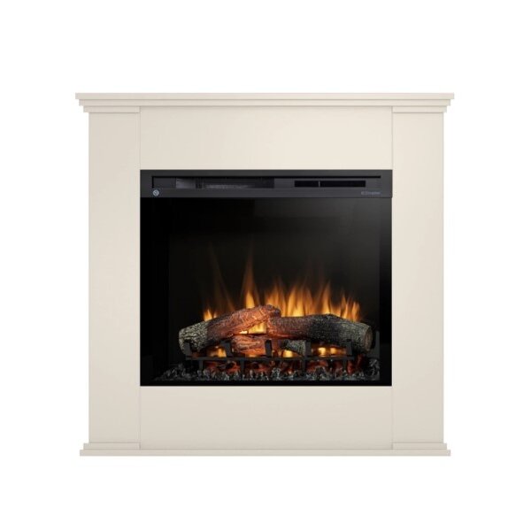 DIMPLEX KELIA BEIGE 28 XHD pastatomas elektrinis židinys su apdaila