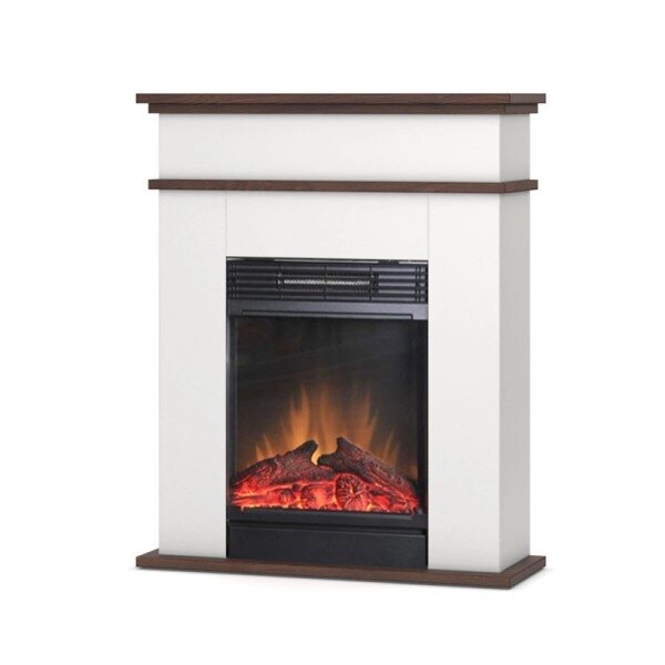 DIMPLEX FORI WHITE-DARK OAK pastatomas elektrinis židinys su apdaila