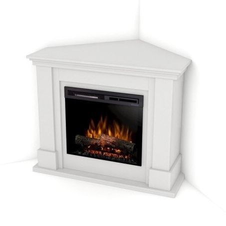 DIMPLEX LUENA CORNER 23 XHD kampinis pastatomas elektrinis židinys su apdaila
