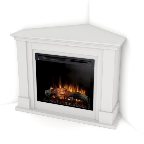 DIMPLEX LUENA CORNER 28 XHD kampinis pastatomas elektrinis židinys su apdaila