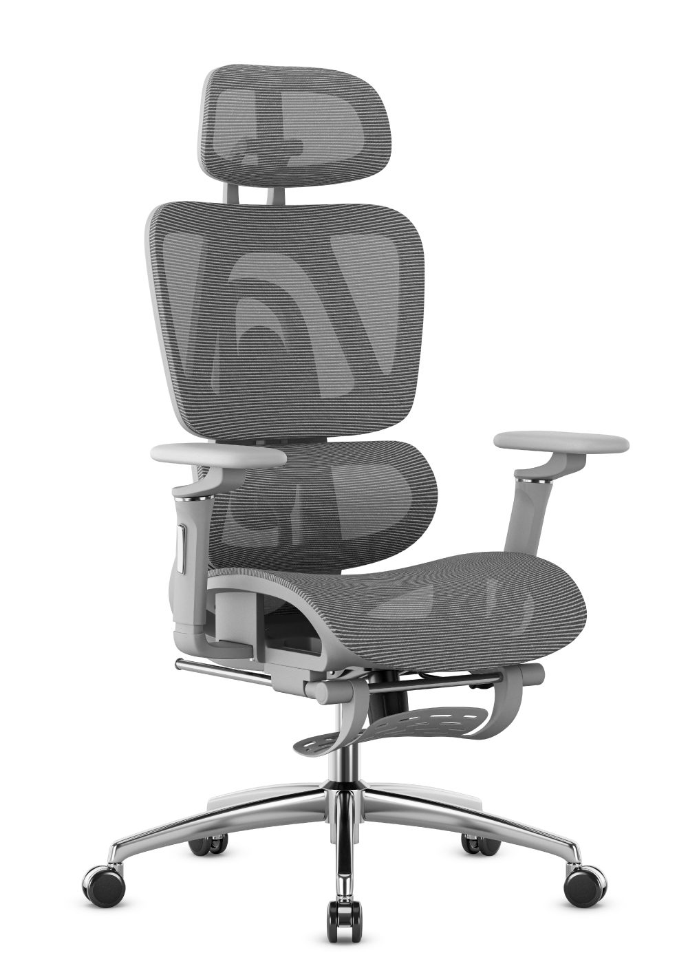 Biuro kėdė „Mark Adler Expert 7.9 Grey“, ergonominė kėdė, pilka