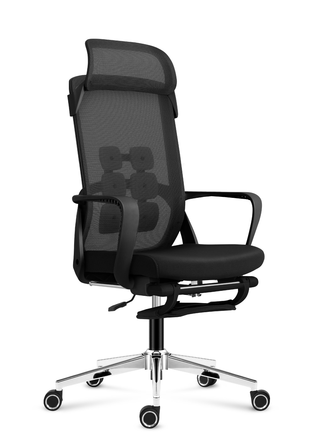 Biuro kėdė „Mark Adler Manager 3.6 Black“, ergonominė kėdė, juoda
