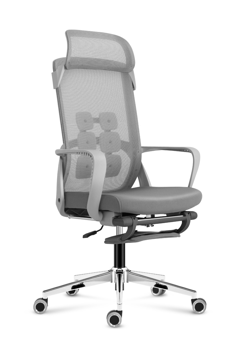 Biuro kėdė „Mark Adler Manager 3.6 Grey“, ergonominė kėdė, pilka