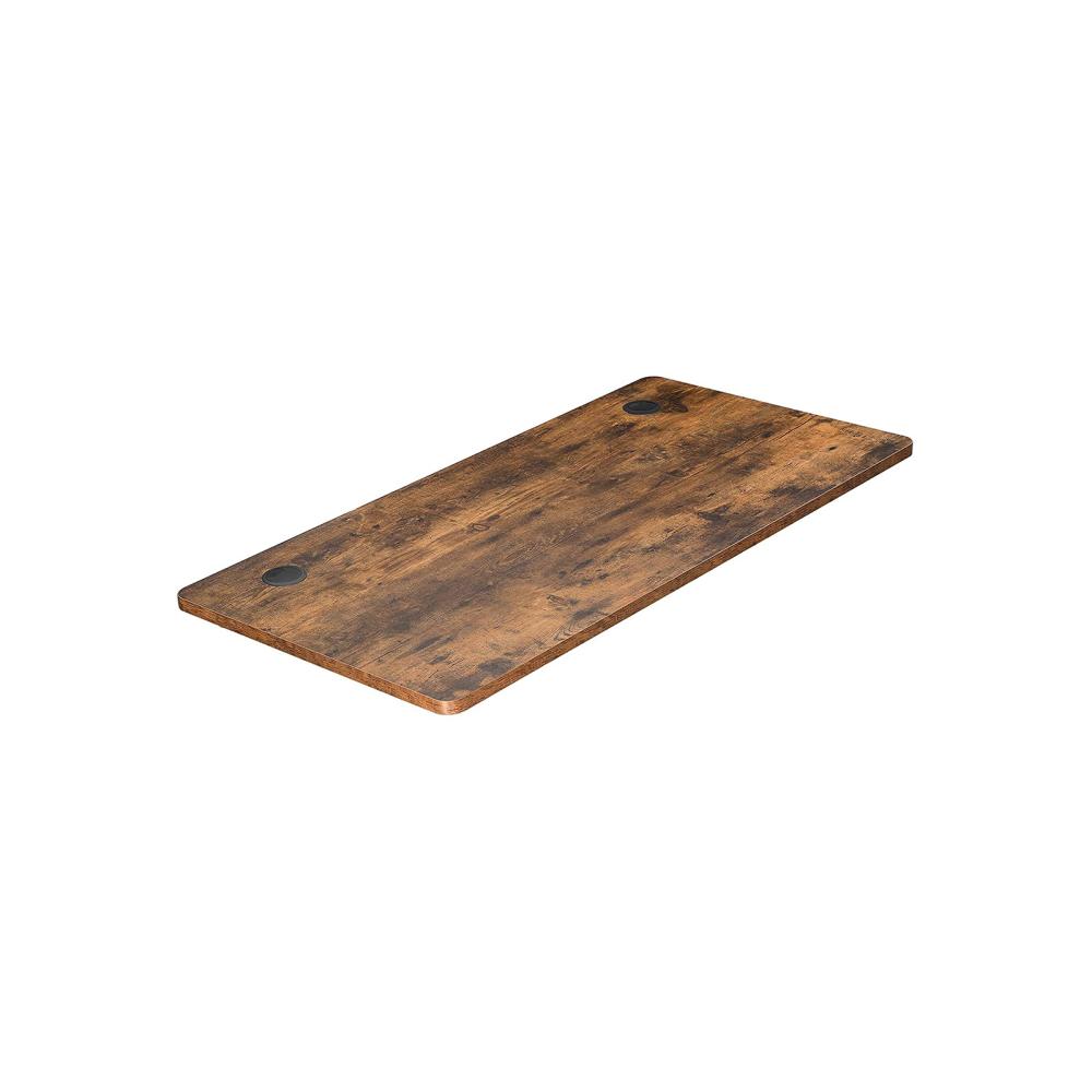 Stalviršis elektriniam stalui 120x60 cm, MDF storis18 mm, vintažinė ruda spalva