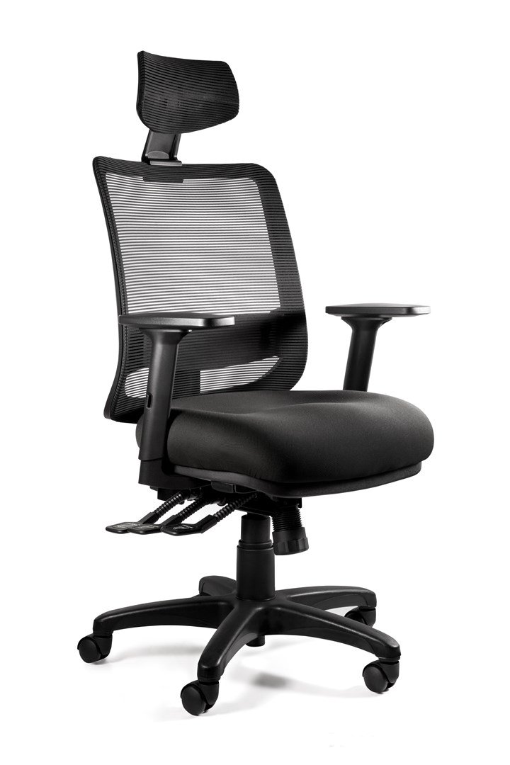 Ergonomiška biuro kėdė SAGA PLUS juoda