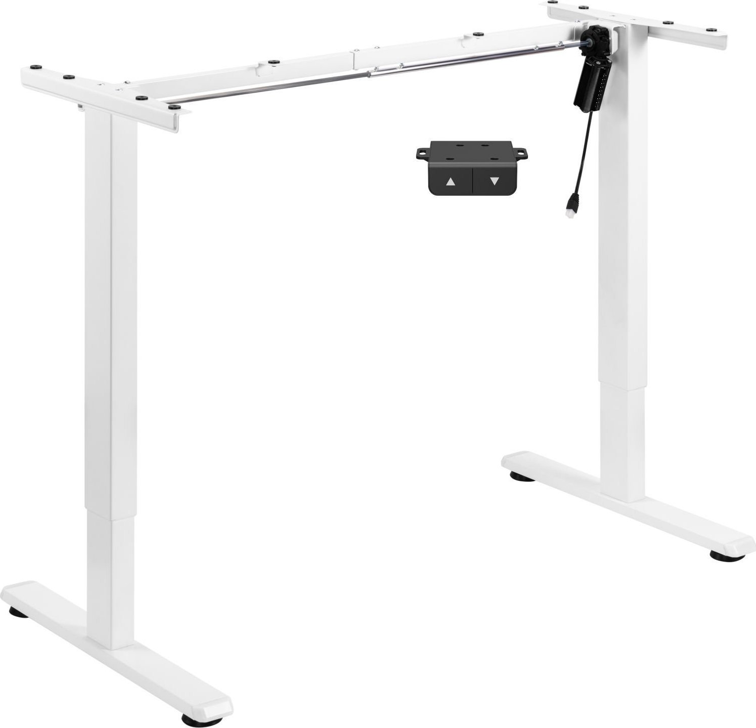 Desk Mozos MOZOS EDF ECO WH white desk frame with electrical height adjustment