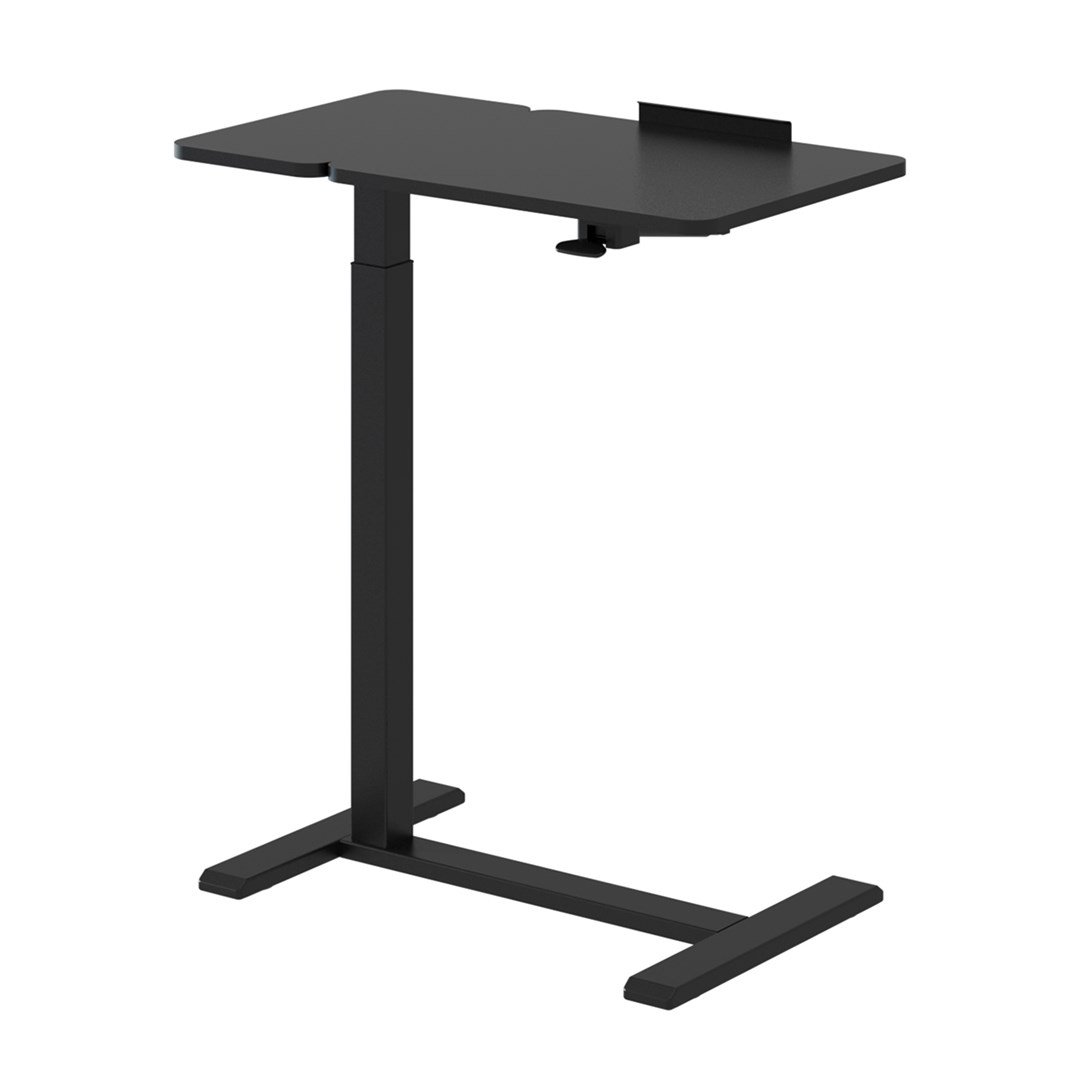 Maclean mobilus stalinis / nešiojamojo kompiuterio stovas, juodas, reguliuojamas aukštis 76-109 cm