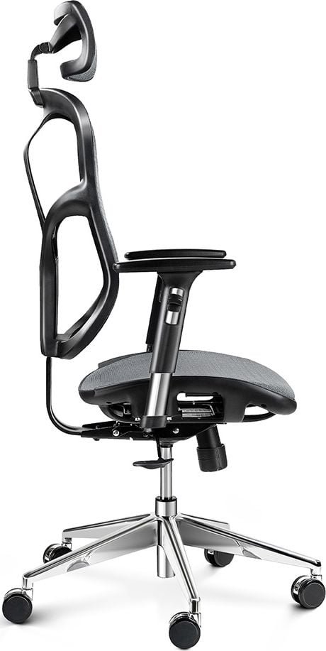 Office chair Diablo Chairs V-Basic Black Grey