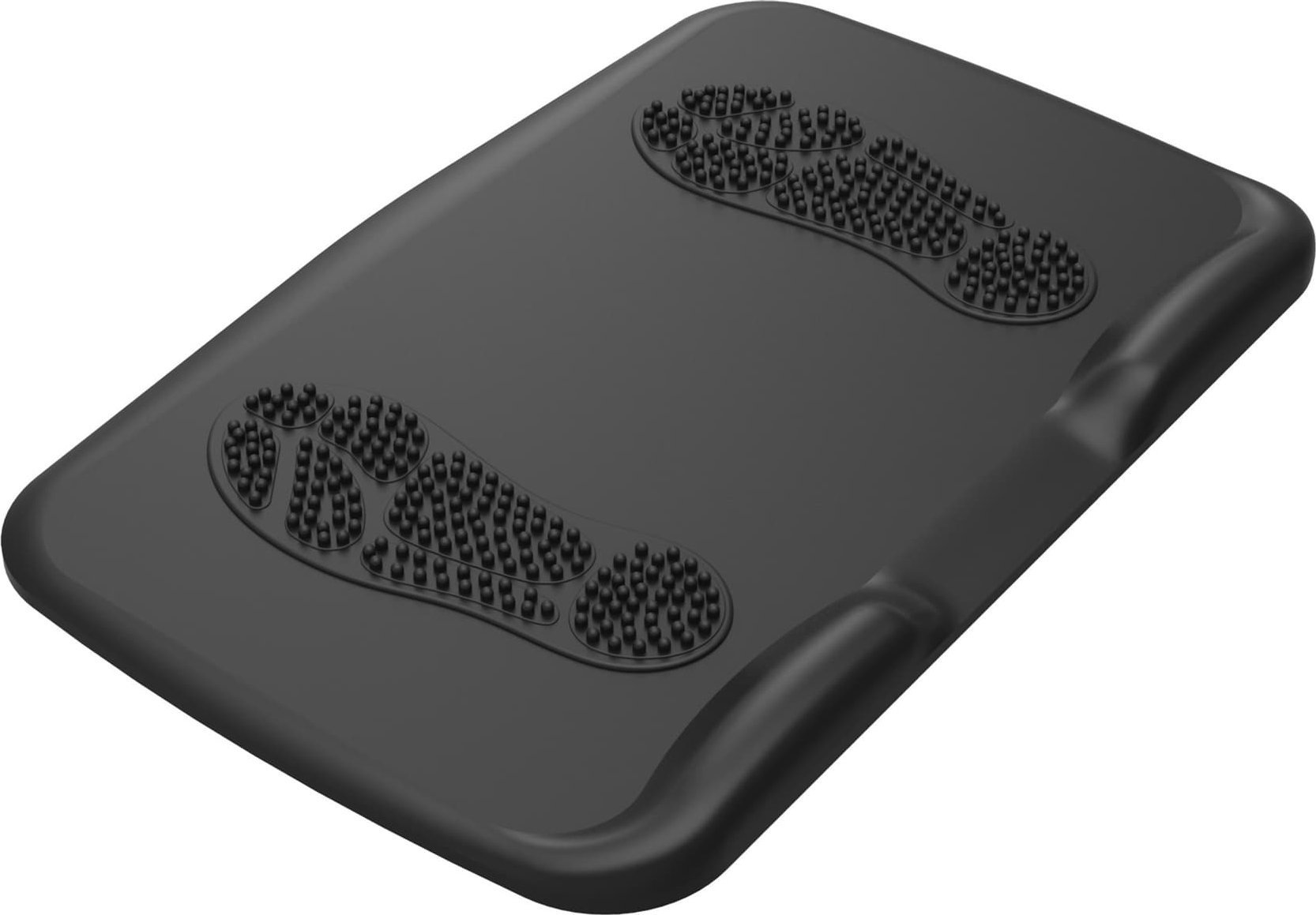 Underlay, ergonomic under foot, standing, massager, non-slip, black, polyurethane