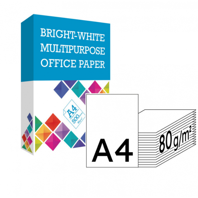 Biuro popierius BWM Office Paper A4, 80g., 500l