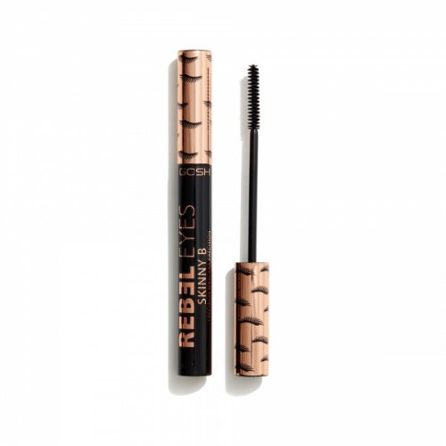 GOSH Copenhagen Rebel Eyes Mascara Skinny B Blakstienų tušas, 01 Extreme Black