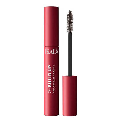 Isadora Build-up Extra Volume Mascara Apimties suteikiantis blakstienų tušas, Dark Brown