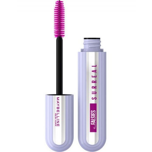 Maybelline The Falsies Surreal Extensions Washable Mascara Blakstienų tušas, Very Black