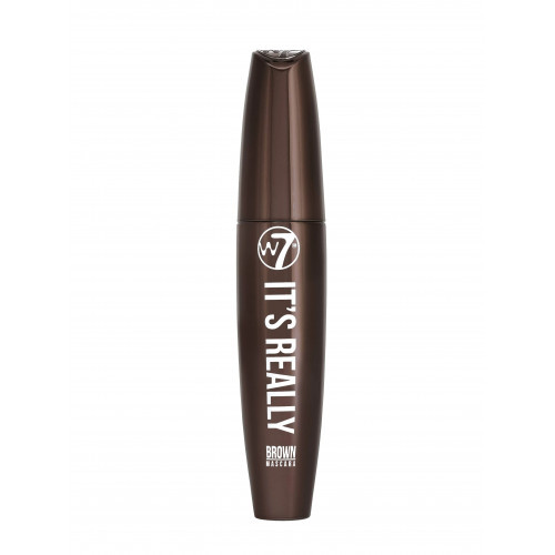 W7 Cosmetics It's Really... Colour Mascara Blakstienų tušas, Brown