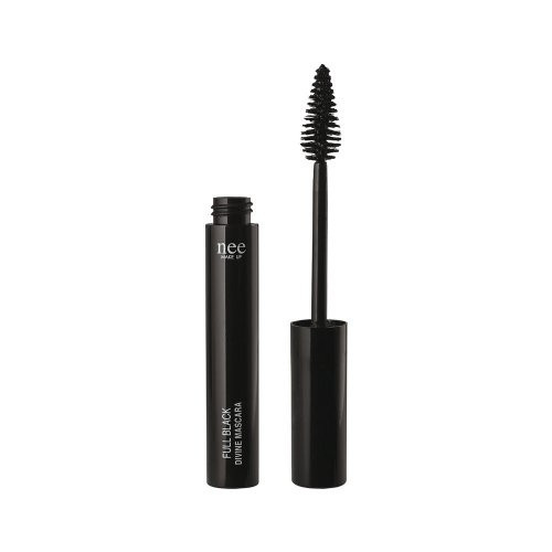 Nee Make Up Milano Full Divine Black Lengthening Mascara Blakstienų tušas, 8ml