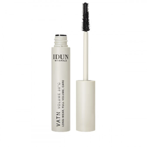 IDUN Mascara Vatn Volume 38°C Apimties suteikiantis vandeniui atsparus blakstienų tušas, Black