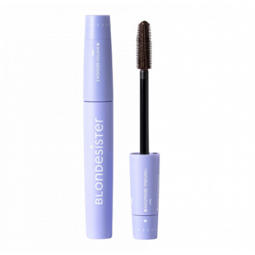 Blondesister 4IN1 Click&Turn Mascara Blakstienų tušas, Milk Chocolate