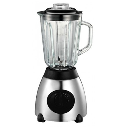 Adler | Blender | AD 4070 | Tabletop | 600 W | Jar material Glass | Jar capacity 1.5 L | Black/Stainless steel|AD 4070