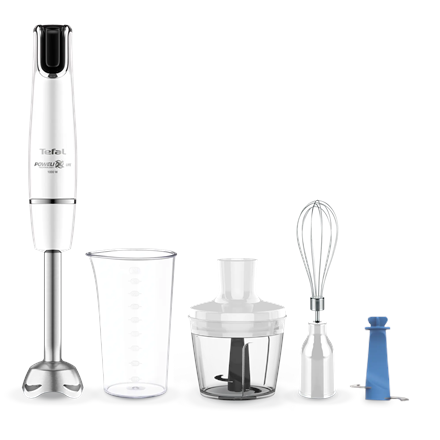 TEFAL | Blender | HB9441 InfintyForce | Hand Blender | 1000 W | Ice crushing | White | 1|HB9441