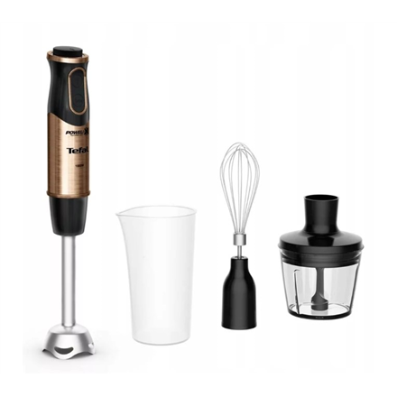 TEFAL HB656G10 | Hand Blender | 1000 W | Number of speeds 20 | Black/Copper|HB656G10