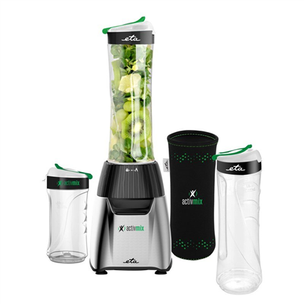 ETA | Blender | Activmix Team ETA110390000 | Tabletop | 350 W | Jar material Glass | Jar capacity 0.6 L | Ice crushing | Black/Stainless steel|ETA110390000