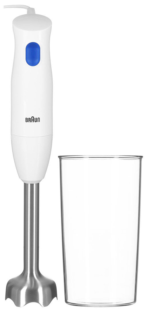 Braun MultiQuick 1 MQ10.001M 0,6 L Panardinamas maišytuvas 450 W Mėlyna, Balta