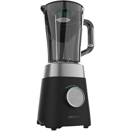Cecotec Blender | Power Black Titanium 1300MAX B | Tabletop | 1300 W | Jar material Plastic | Jar capacity 1.5 L | Ice crushing | Black|3915