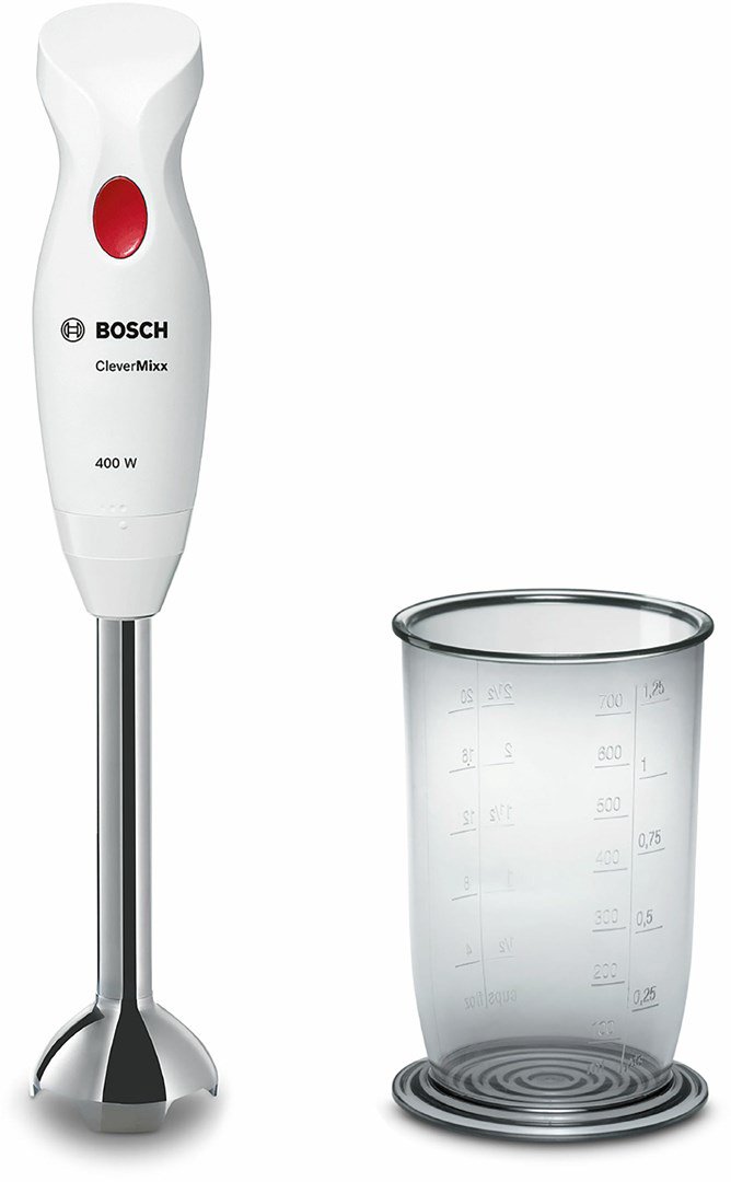 Bosch MSM24100 trintuvas Panardinamas maišytuvas 400 W Nerūdijančiojo plieno, Balta