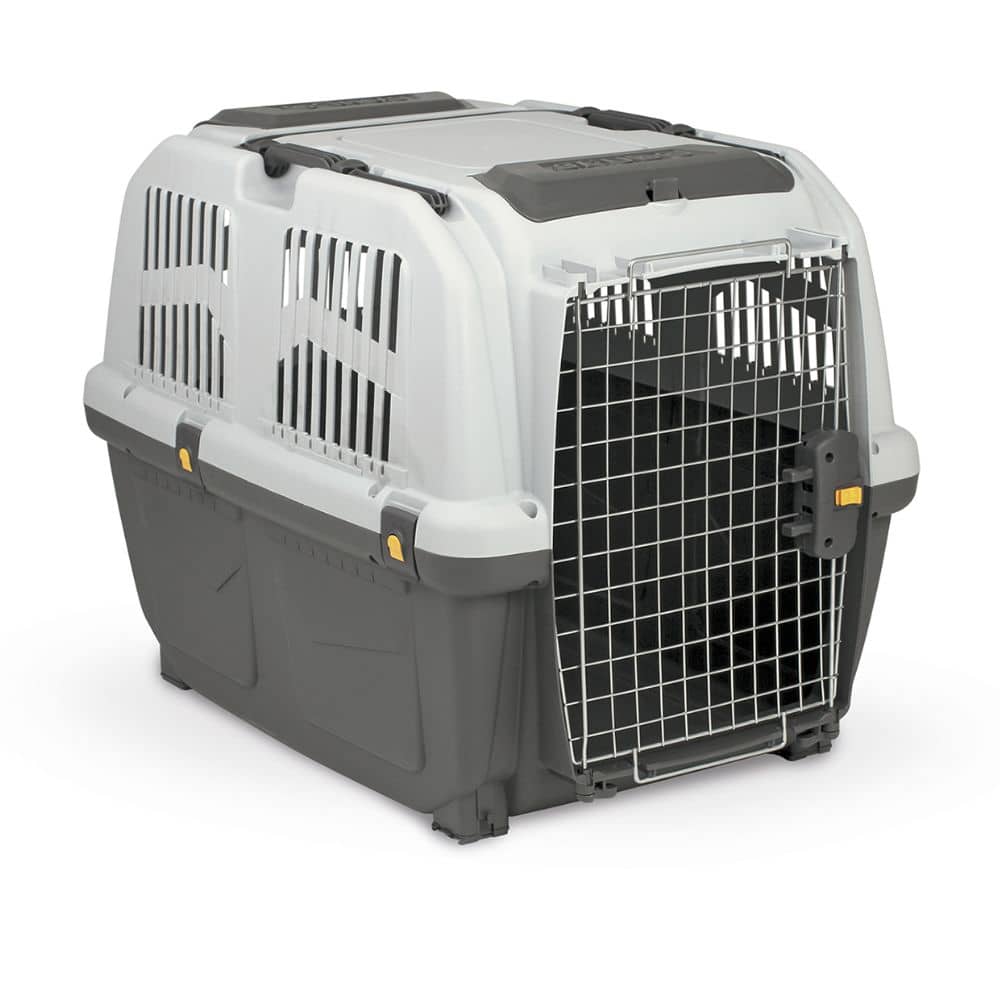 SKUDO 5 IATA MPS GREY 79x58,5x65cm transportavimo boksas atitinka IATA reikalavimus