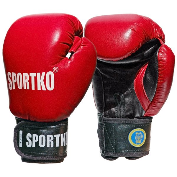 Natūralios odos bokso pirštinės SportKO PK1