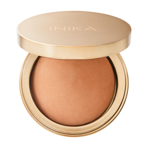 Inika Organic Baked Mineral Bronzer Kompaktinis mineralinis bronzantas, Sunkissed