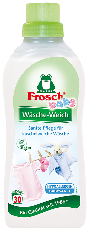 Skalbinių minkštiklis Frosch Baby 750 ml