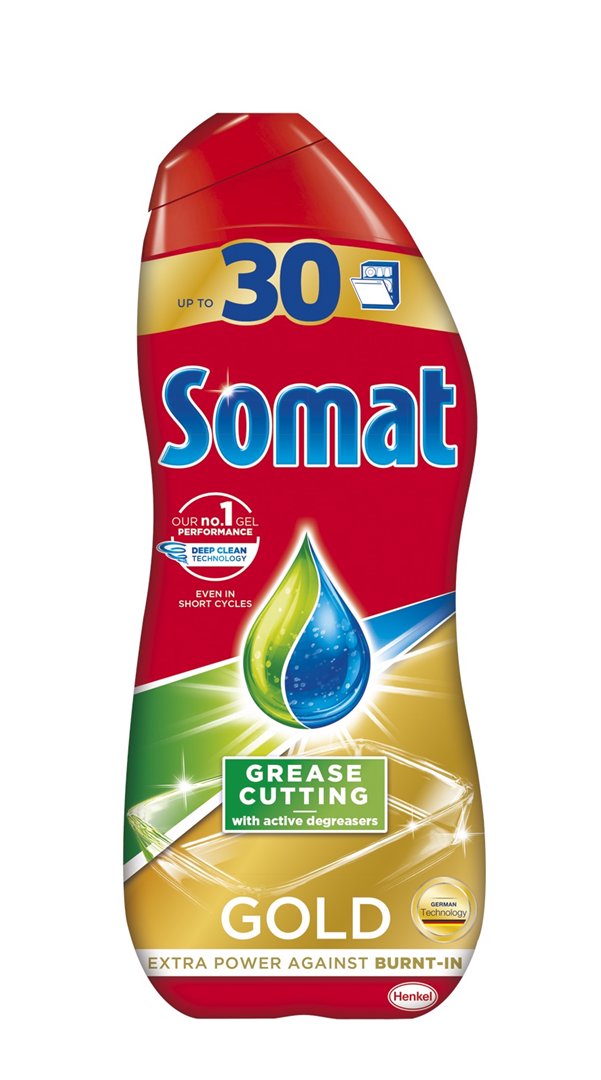 Indaplovių gelis "SOMAT Gold" 540ml (30 skalbimų) Excellence