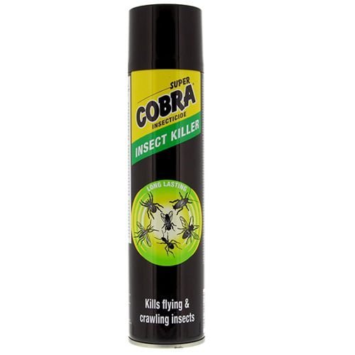 Skraidančių ir ropojančių vabzdžių insekticidas SUPER COBRA, 400 ml