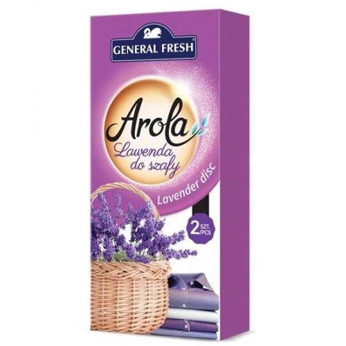 Spintų oro gaiviklis AROLA LAVENDER DISC, 2 vnt.