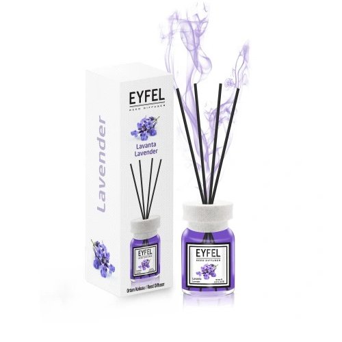 Oro gaiviklis su lazdelėmis EYFEL LAVENDER, 120 ml