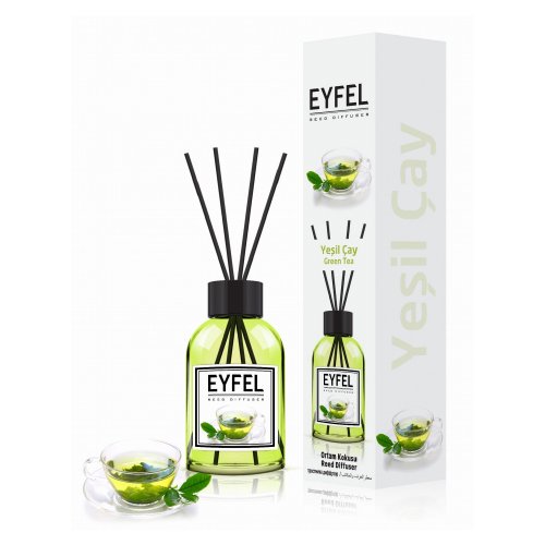 Oro gaiviklis su lazdelėmis EYFEL GREEN TEA, 120 ml