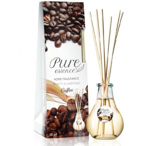 Oro gaiviklis su lazdelėmis PURE ESSENCE COFFEE, 50 ml