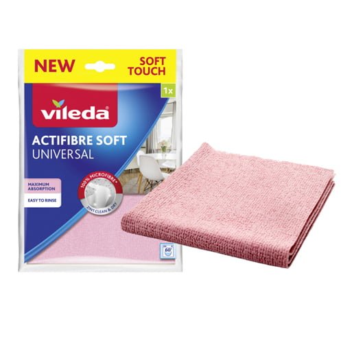 Mikropluošto šluostė VILEDA ACTIFIBER SOFT UNIVERSAL, 1 vnt.