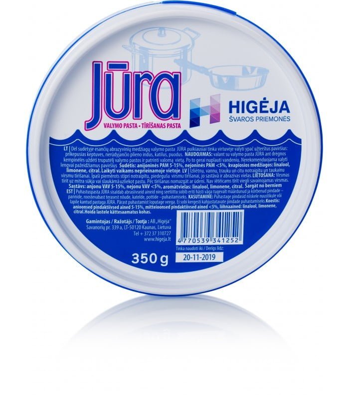 Valymo pasta HIGĖJA JŪRA, 350 g