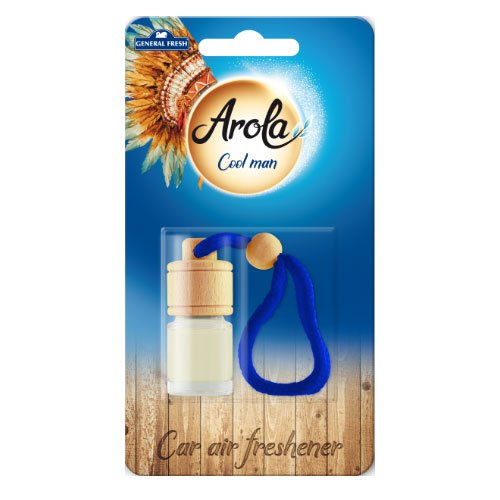 Automobilių oro gaiviklis GENERAL FRESH AROLA COOL MAN, 5 ml