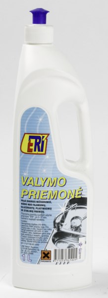 Valymo priemone įvairiems paviršiams valyti ERI 1 l