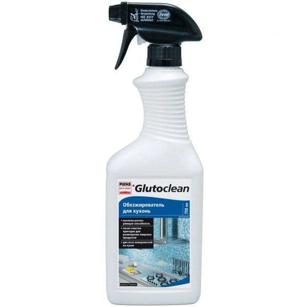Virtuvės riebalų valiklis GLUTOCLEAN 750 ml