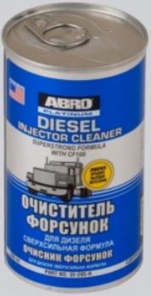 Valiklis automobilio dyzelio purkštukų 295 ml platinum ABRO